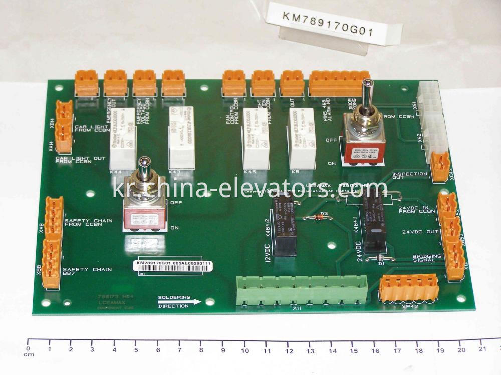 KONE Elevator LCEAMAX Board KM789170G01